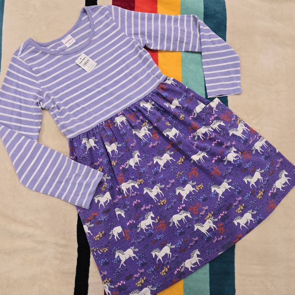 Hanna Andersson Girls Size 8 Dress